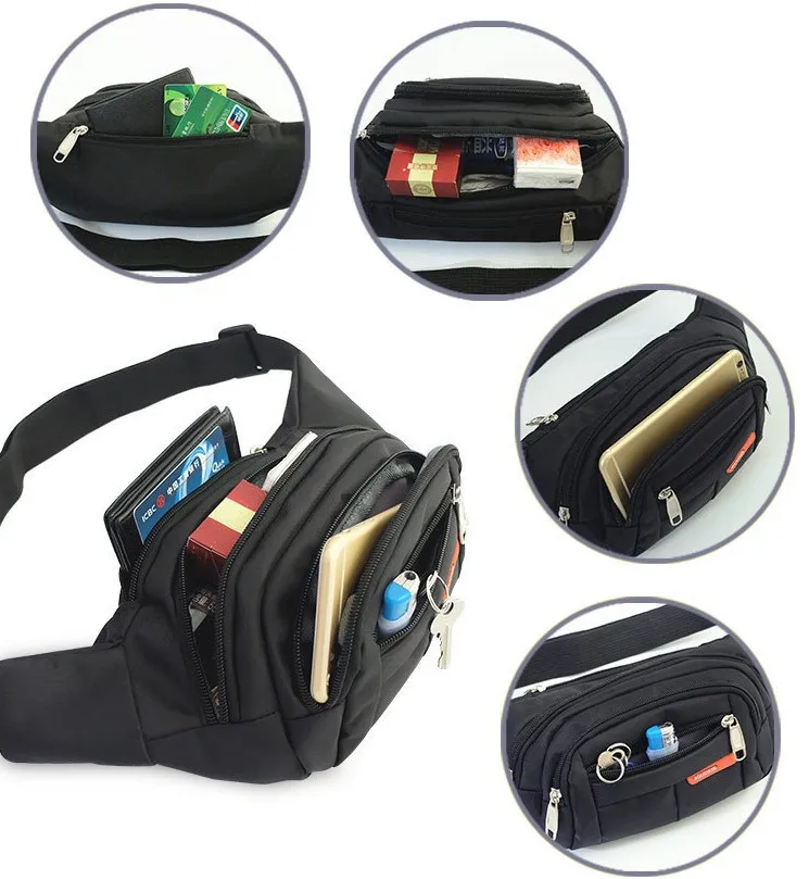 Riñonera táctica impermeable de gran capacidad para deporte y outdoor - imagen 5
