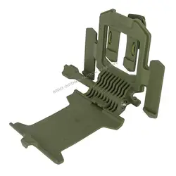 Soporte táctico para teléfono plegable con sujeción al pecho