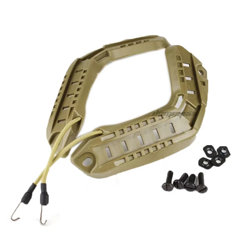 Riel Picatinny montaje rápido para casco táctico – Caza y paintball - imagen 4