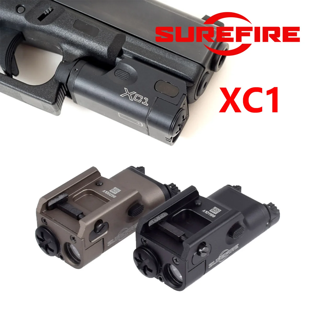 SureFire XC1 linterna táctica metálica para pistolas con riel Picatinny - imagen 2