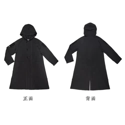 Gabardina táctica con capucha cortavientos exterior poliéster y algodón