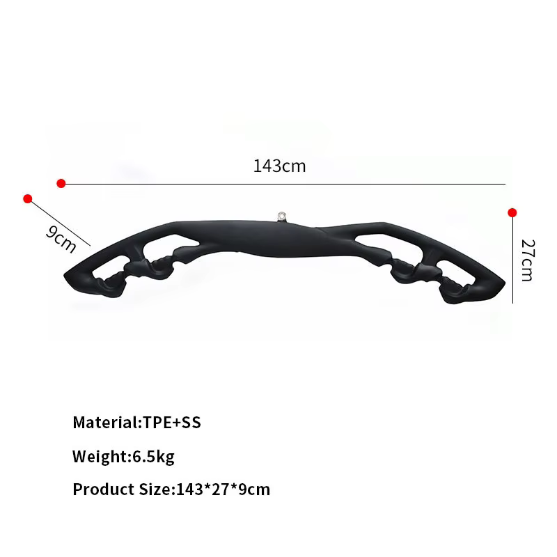 Barra Lat extraíble ergonómica multiagarre – Accesorio profesional cable - imagen 4