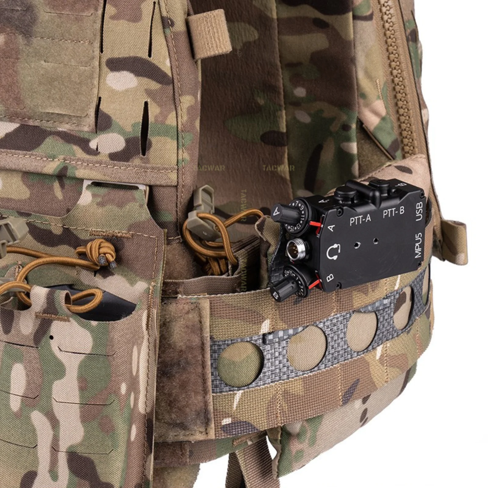 Placa de montaje PTT Wing para chaleco portaplacas FCV5 Airsoft - imagen 4