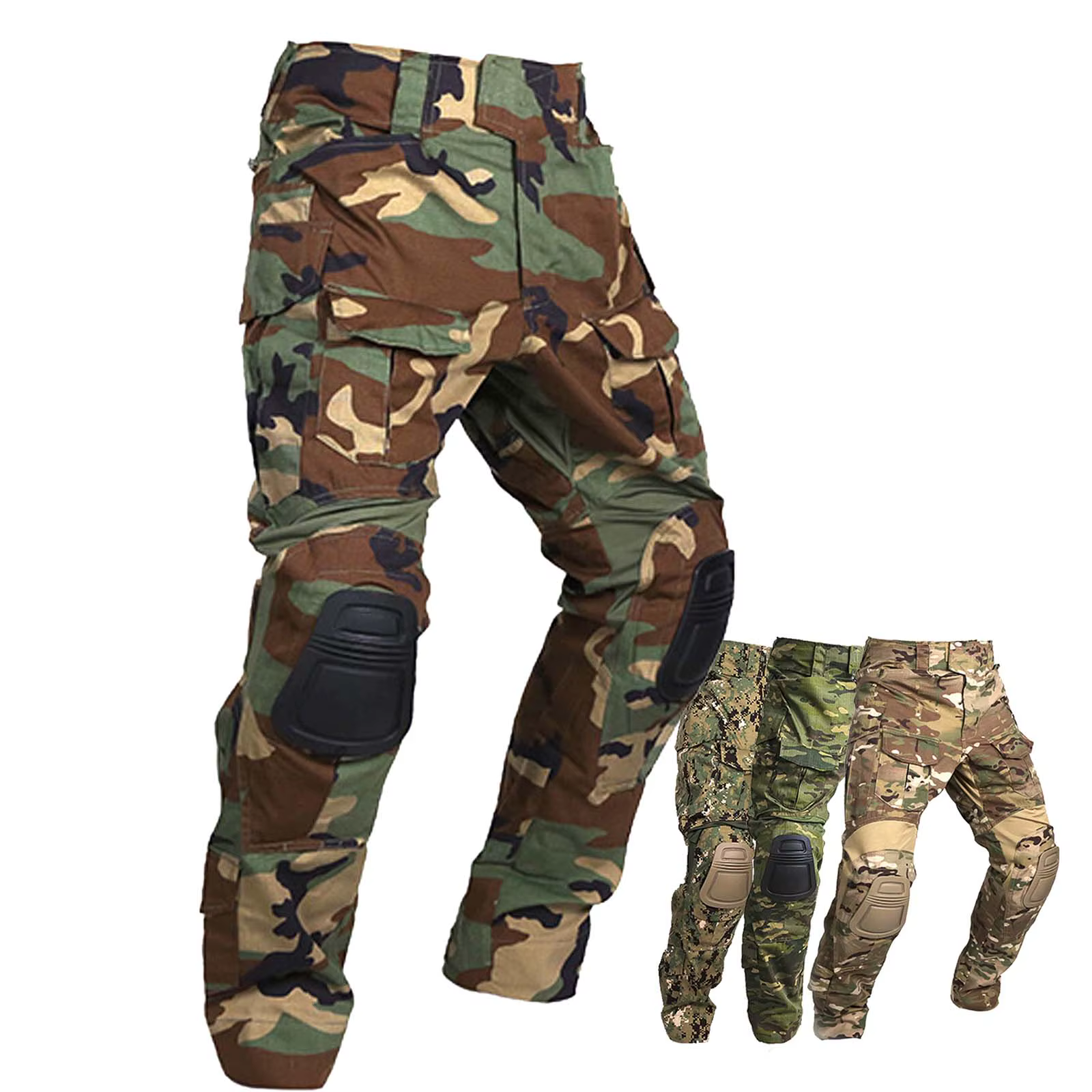 Emersongear Combat G3 Pantalones Tácticos Airsoft con Rodillera