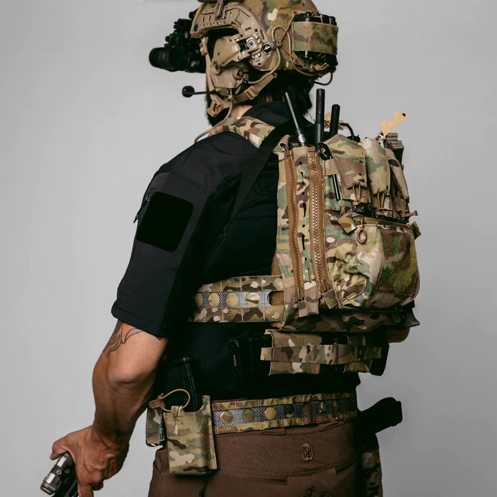 FERRO Concepts panel trasero con cremallera para chaleco táctico - imagen 2