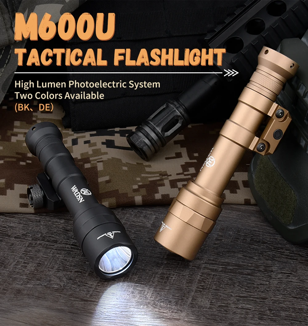 Linterna táctica SF M600U Surefire M600 de metal CNC