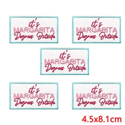 Parche bordado infantil letras rosa – Termoadhesivo para ropa