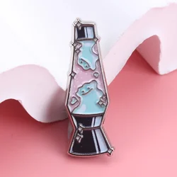 Pin esmaltado mutante lámpara de lava – broche metal