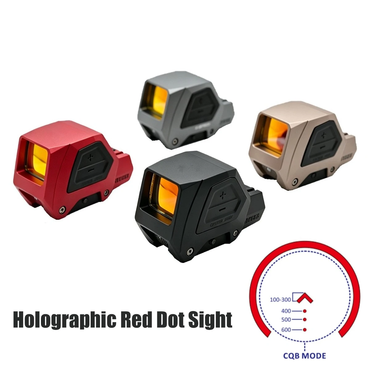 Mira de punto rojo 3 MOA para carril Picatinny de 20 mm