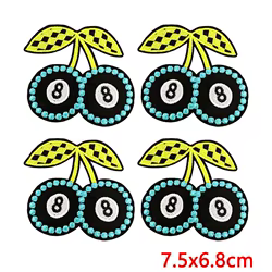 Parche termoadhesivo leopardo estilo dibujos para ropa y sombreros