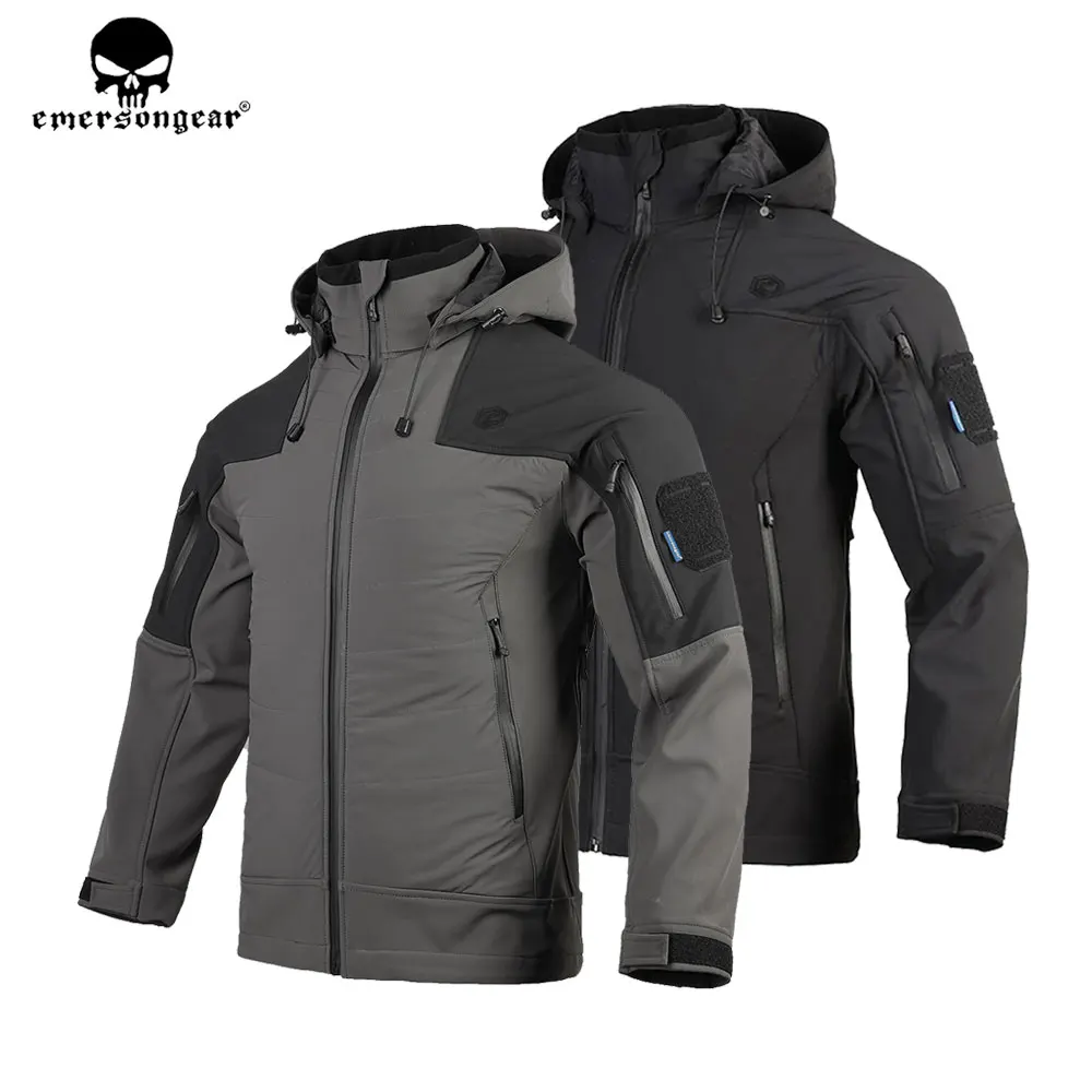 Emersongear Chaqueta impermeable azul G2 para caza y senderismo - imagen 2
