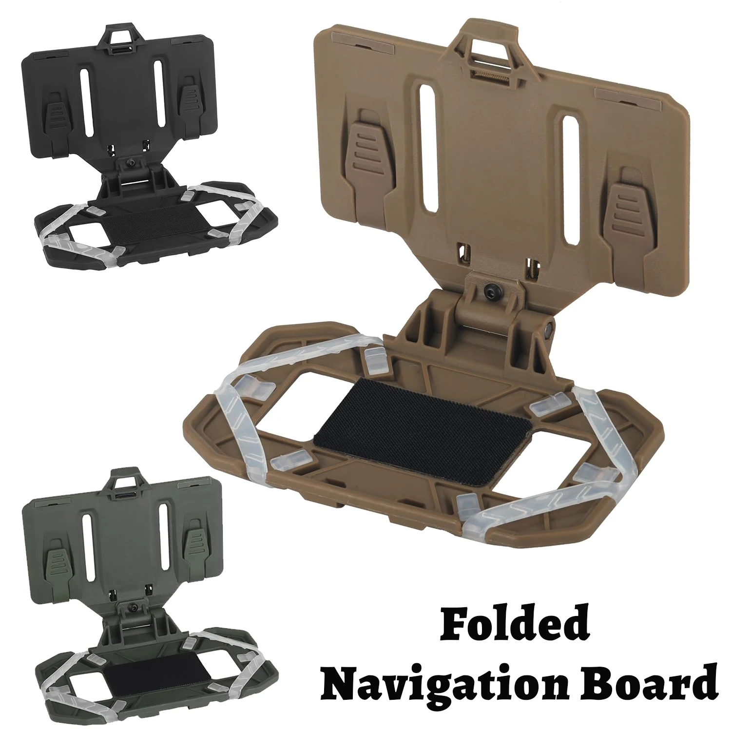 Portamóvil MOLLE táctico plegable para chaleco y mochila - imagen 4
