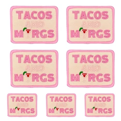 Parche bordado letras en inglés eslogan infantil para planchar DIY