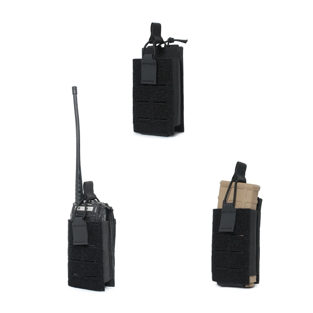 Porta cargador MOLLE abierto para rifle M4 M16 AR-15 5,56 mm