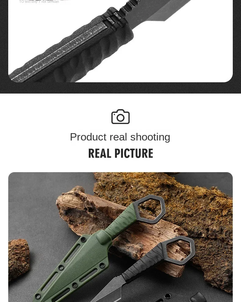 Cuchillo con funda para transporte