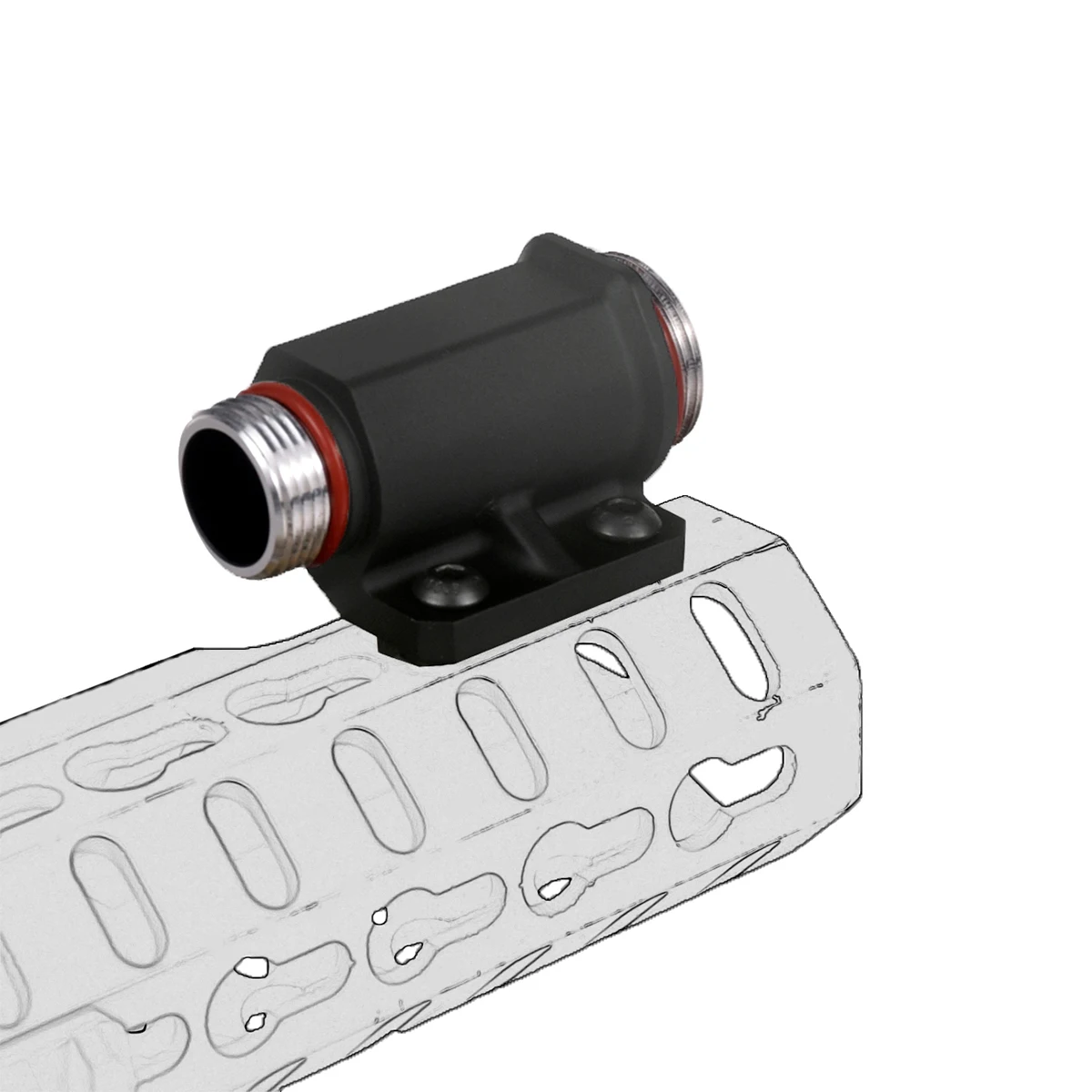 Montura M-LOK de aluminio para linterna SureFire Scout M300/M600 - imagen 5
