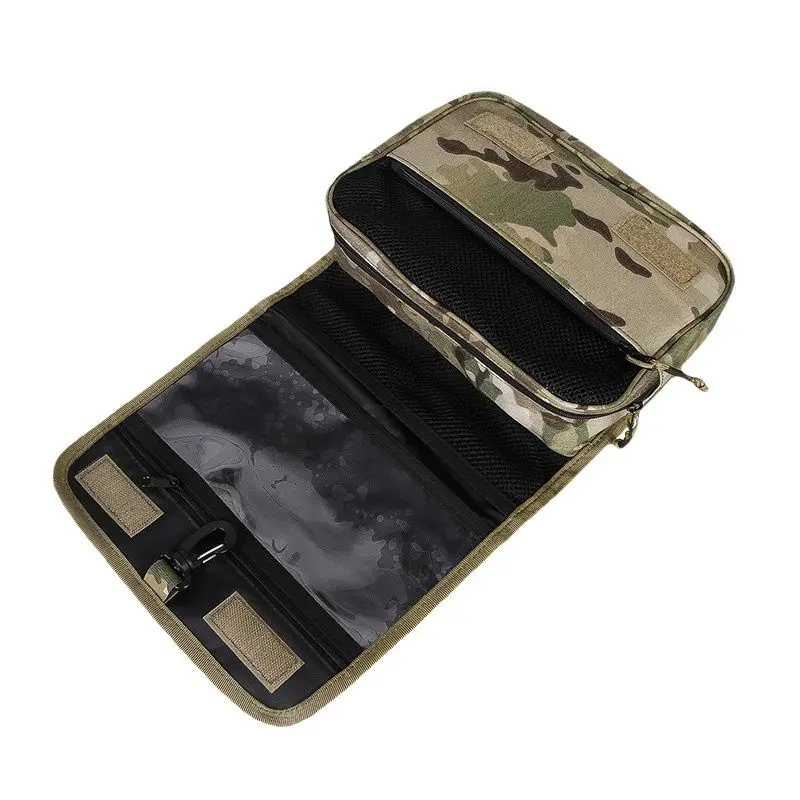 Emersongear Bolsa táctica de aseo colgante de nailon para viaje