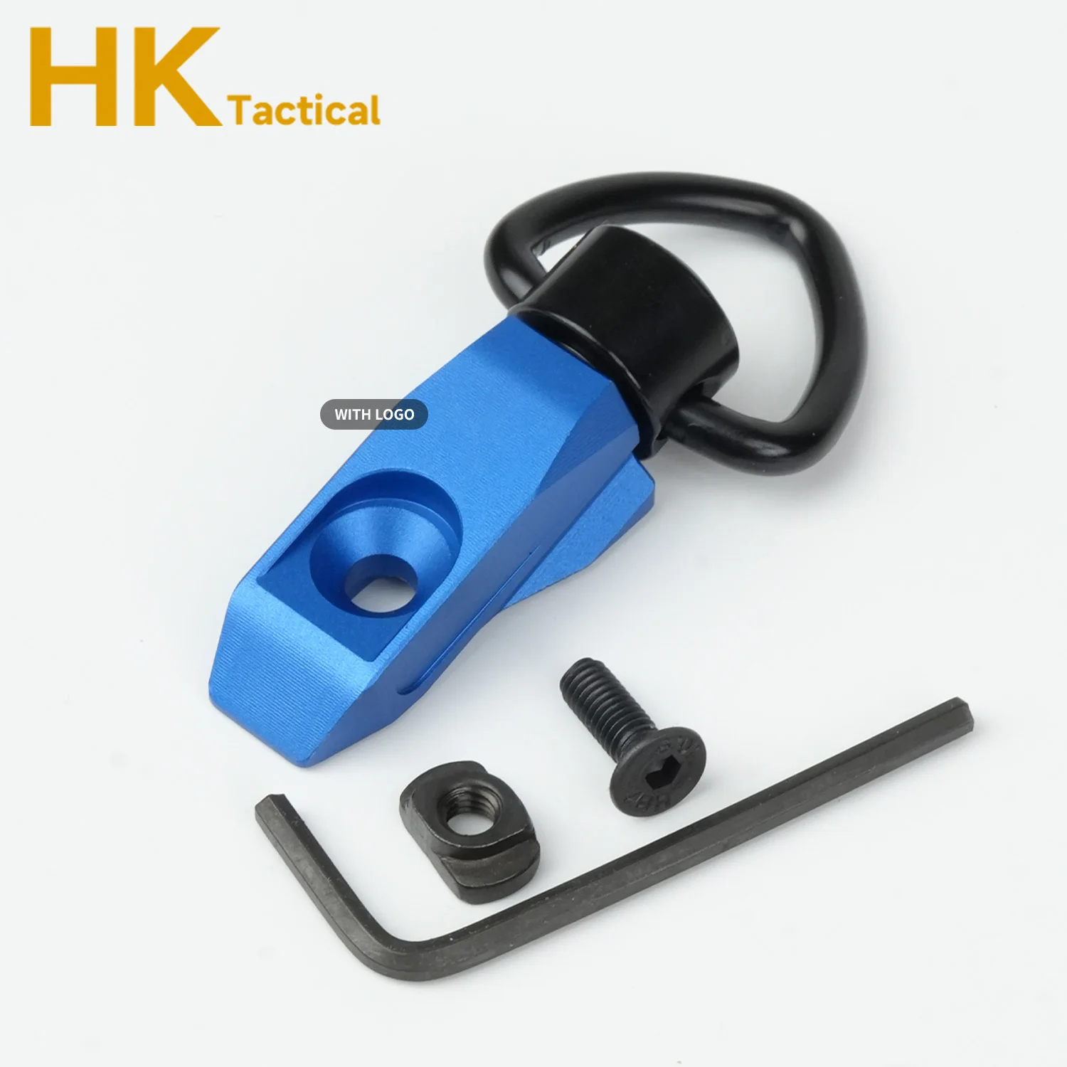 Correa táctica QD de aluminio giratoria con hebilla para M-LOK - imagen 3