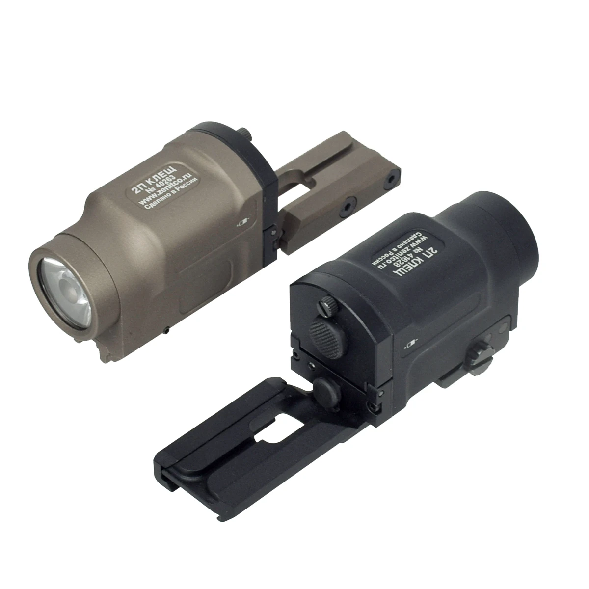 Zenitco AK-SD Klesch Gen2 – Linterna táctica LED Picatinny - imagen 2