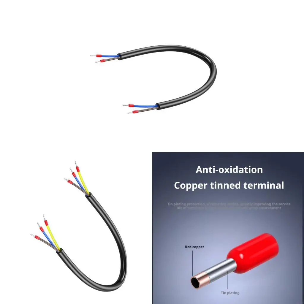 Cable de alimentación terminal conector para recambio y extensión - imagen 5
