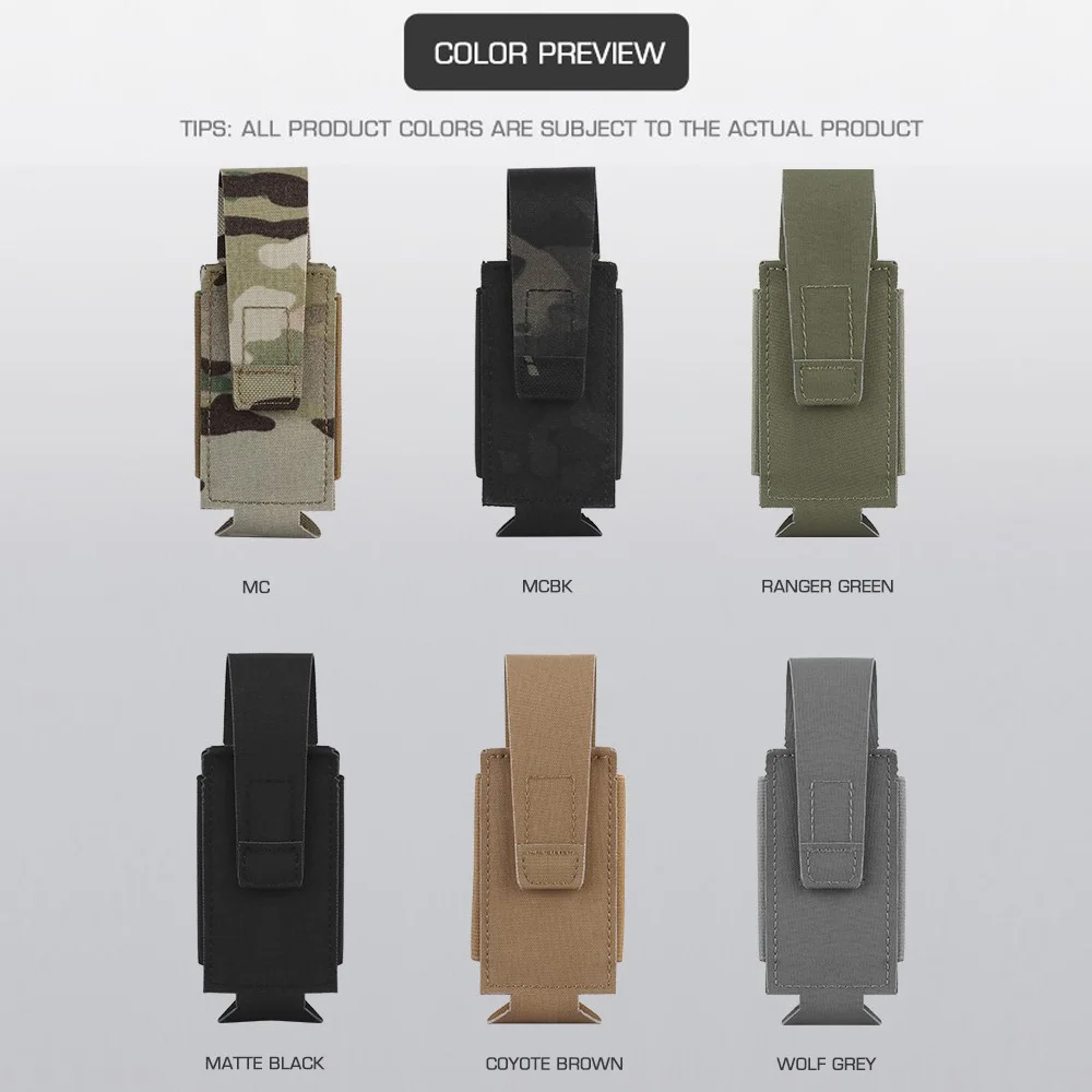 Bolsa táctica GP-03 sujeta a equipo MOLLE