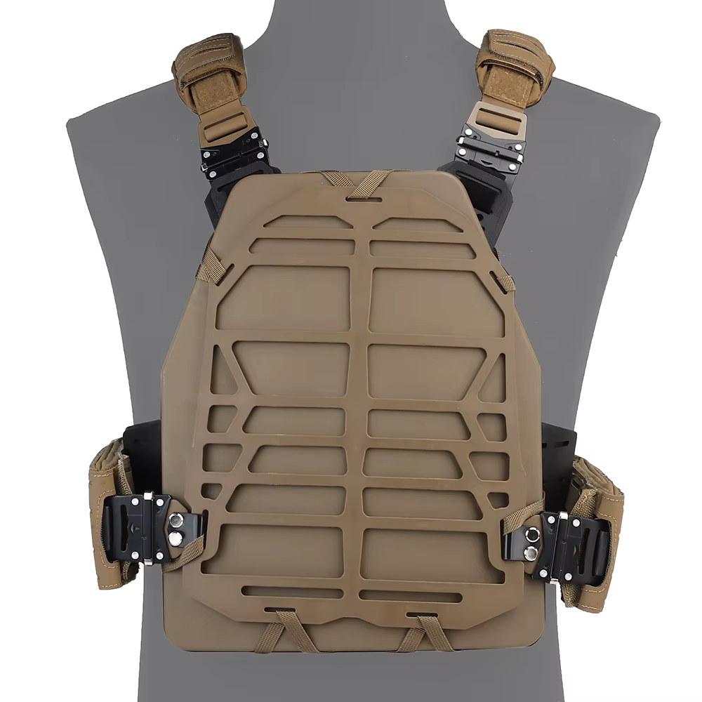 PFM Chaleco Portaplacas Táctico Modular Liberación Rápida Airsoft - imagen 2