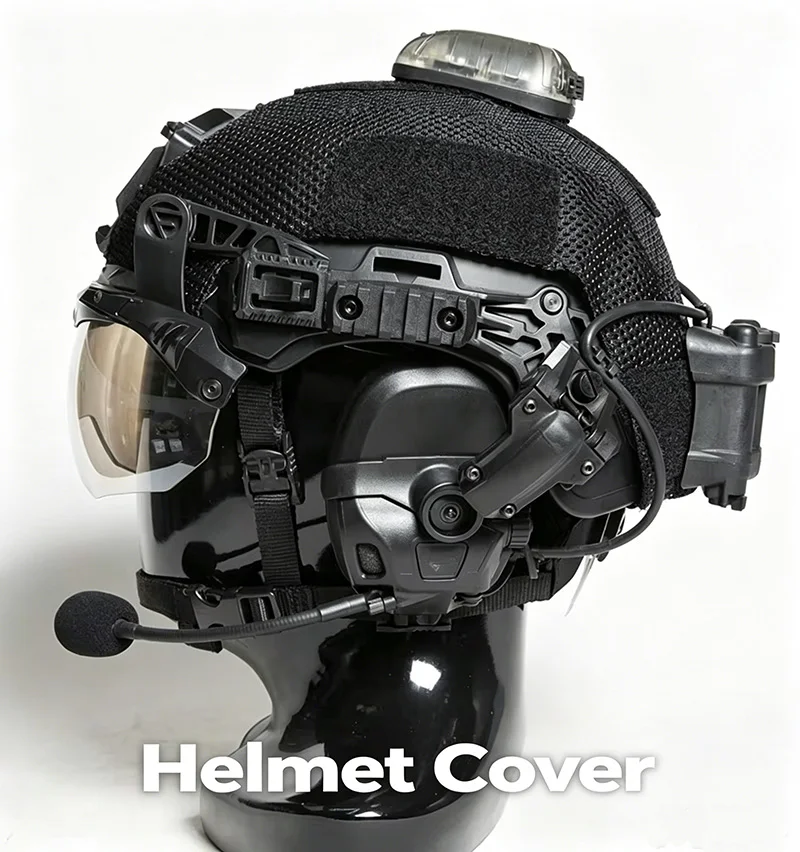 Funda para casco táctico Wendy EX de tela protectora - imagen 5