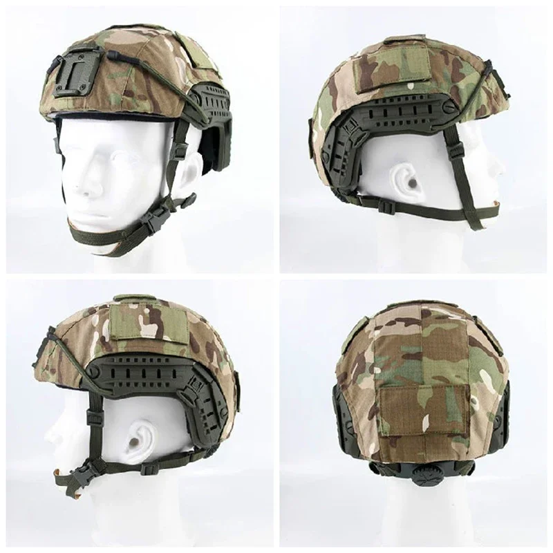 TOR MOX funda casco táctico con suspensión MOLLE y ripstop - imagen 2