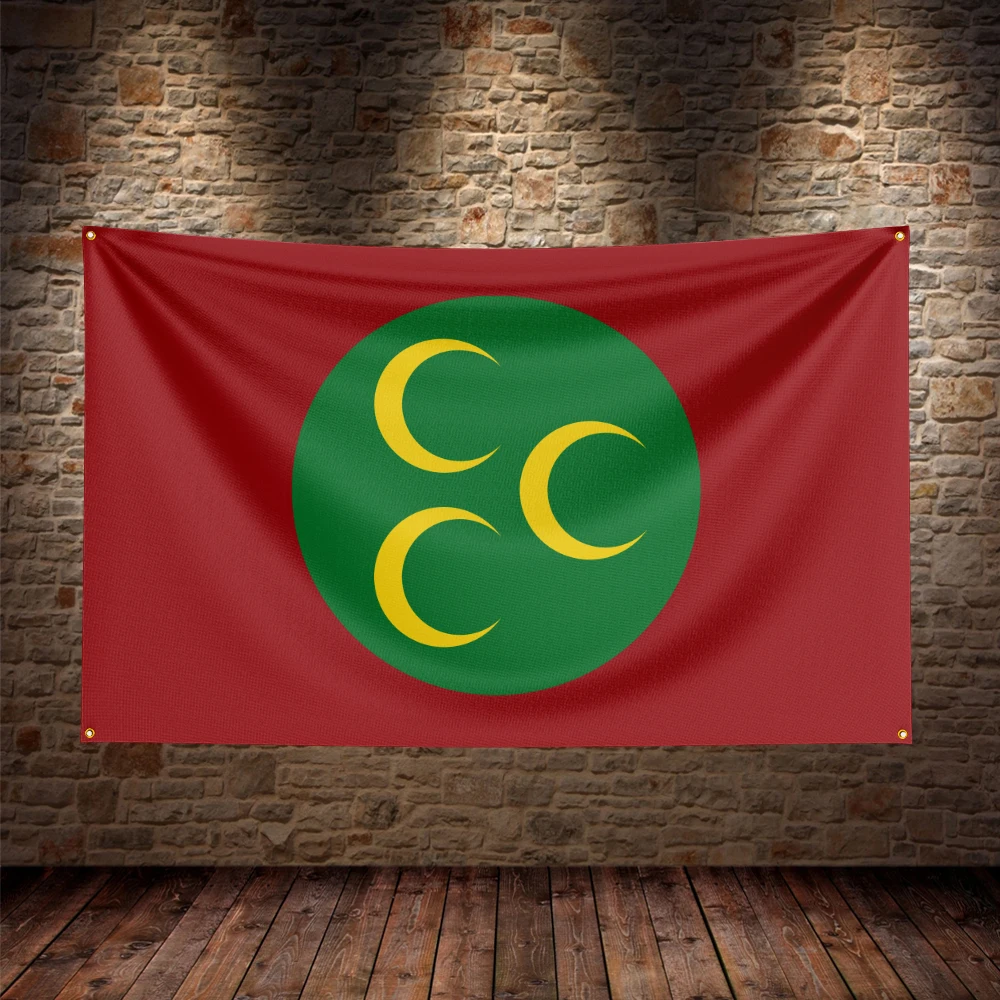 Bandera otomana histórica para decoración de pared, estilo retro - imagen 5
