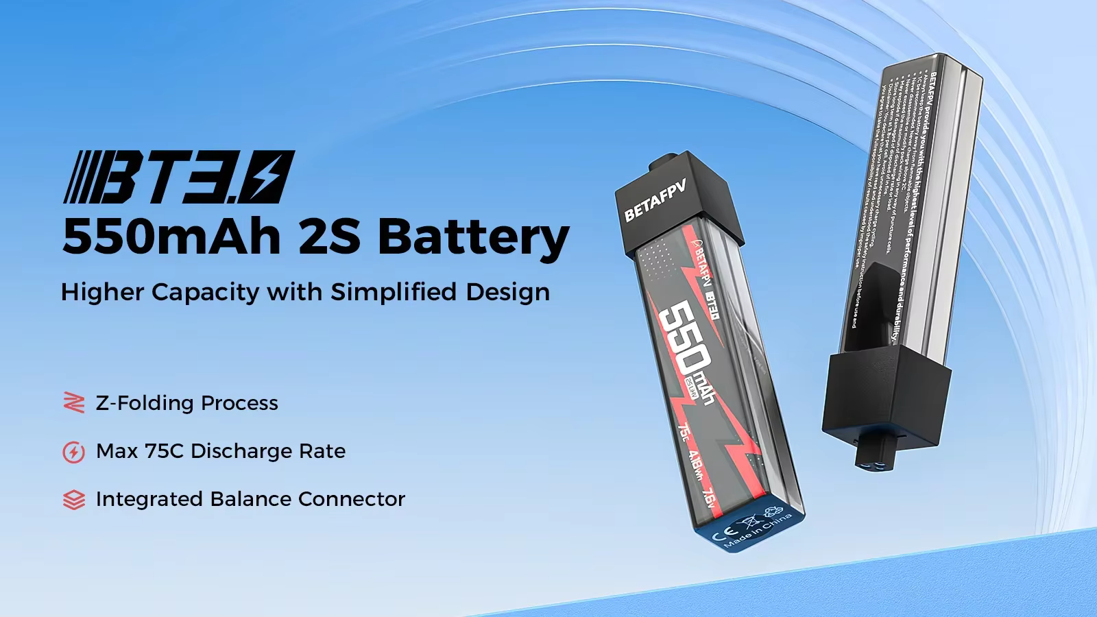 Baterías LiHV BT3.0 para Pavo20 Pocket