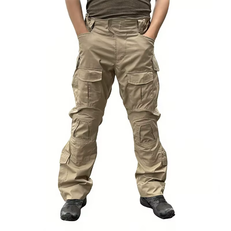 KH Pantalones tácticos outdoor de nylon con paneles elásticos - imagen 4