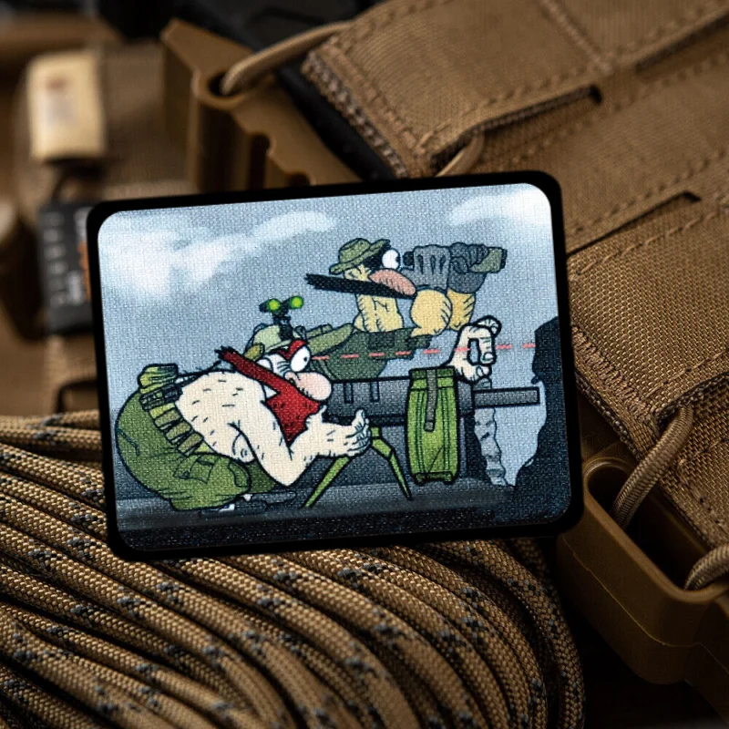 Parche velcro táctico francotirador – Para mochila militar - imagen 5