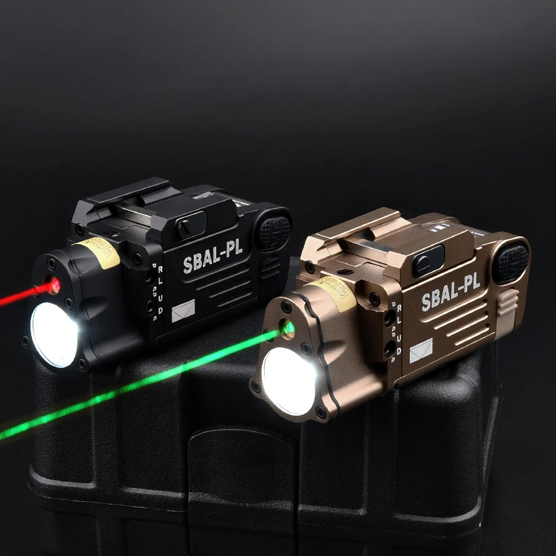SBAL-PL linterna táctica airsoft con riel Picatinny 20 mm