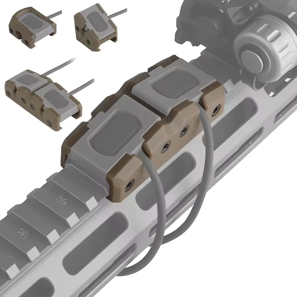 Adaptador Picatinny para interruptor de linterna táctica, base rápida