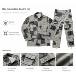 Conjunto BDU T-Block Experimental – Pantalones y Camisa Táctica
