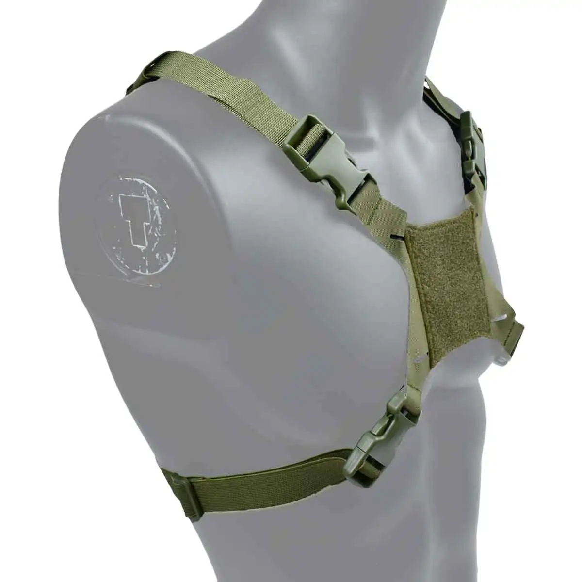Soporte táctico móvil MOLLE plegable para chaleco caza - imagen 5