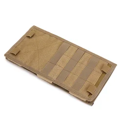 Organizador MOLLE para panel visera táctica coche multibolsillo