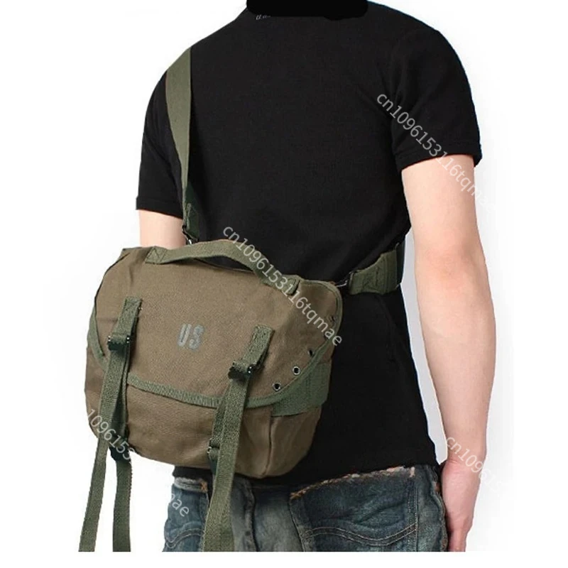 Bolsa táctica M1961 lona Vietnam hombro y cintura, coleccionable - imagen 2