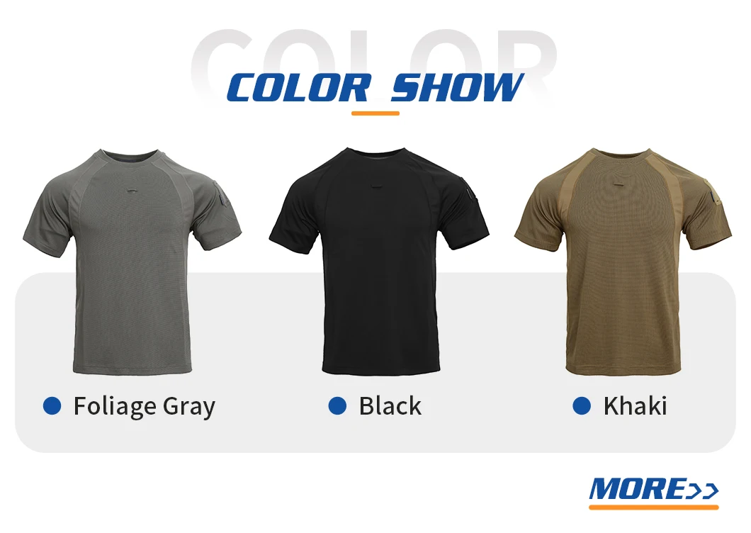 Sistema MOLLE en brazo de la camiseta táctica