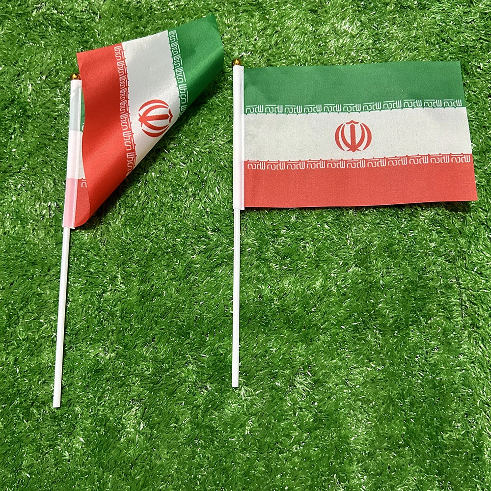 Sky Bandera nacional de Irán con poste de plástico - imagen 5