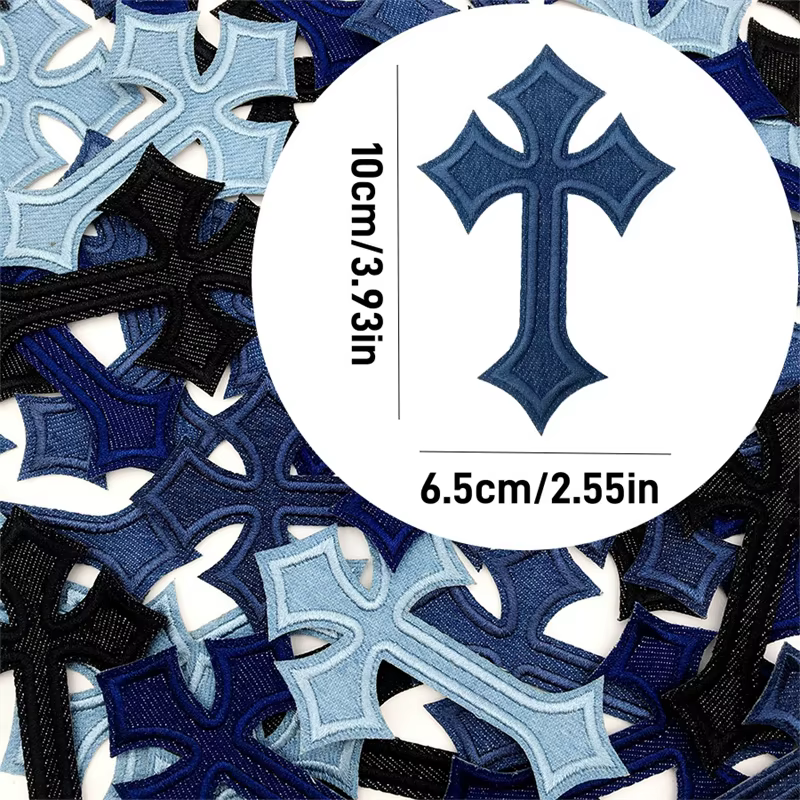 Parches tácticos bordados termoadhesivos – Jeans y ropa resistente - imagen 2
