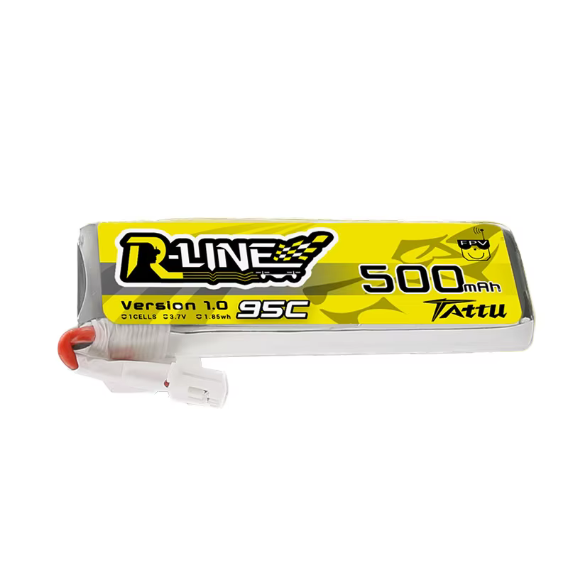 Batería LiPo TATTU R-LINE 500mAh 1S 95C conector PH2.0 FPV - imagen 4