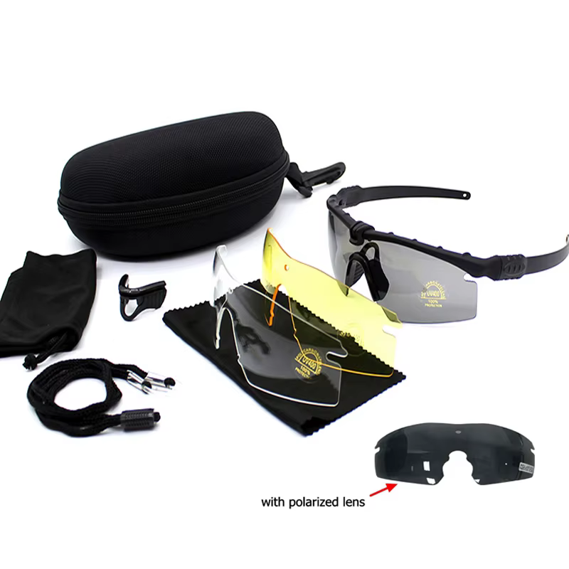 Gafas de tiro tácticas polarizadas para protección exterior
