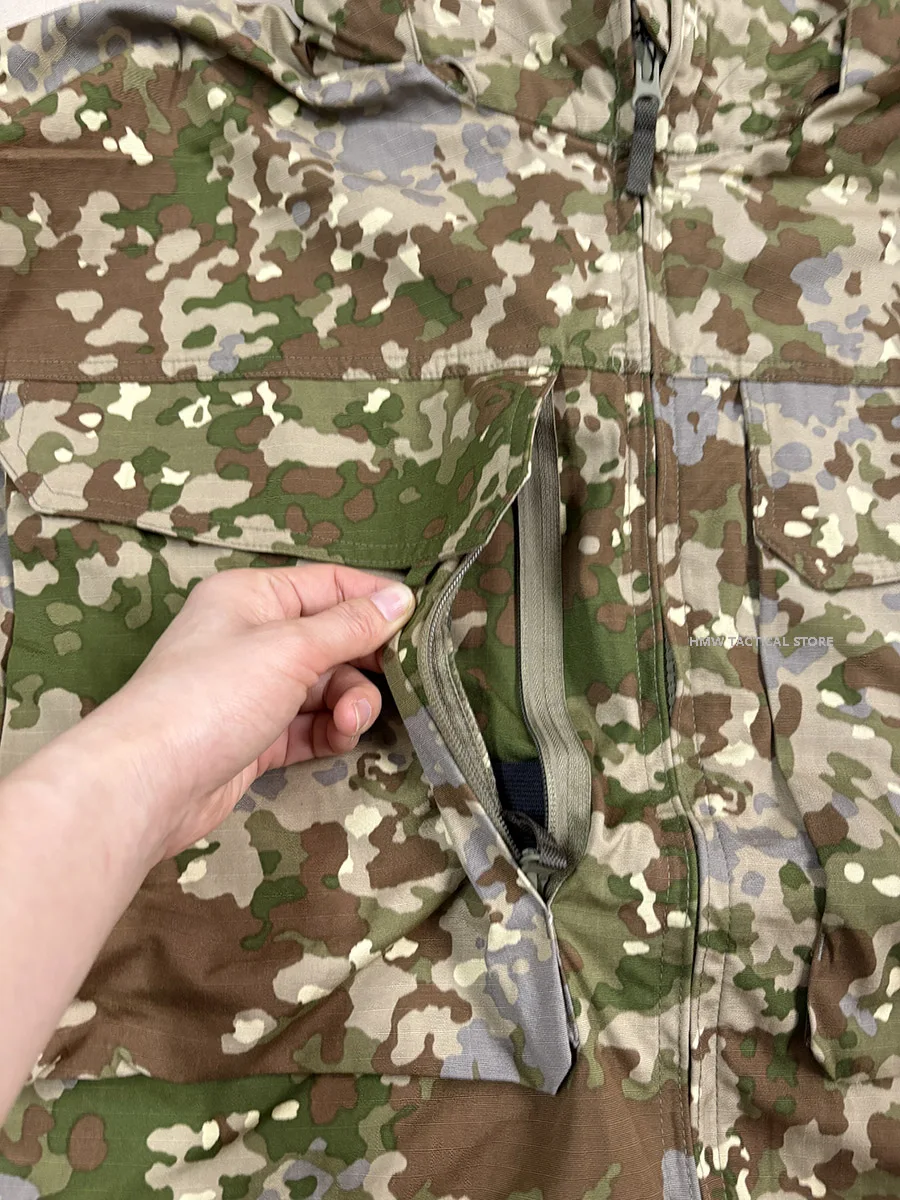 Gabardina táctica M2 Durban camuflaje con bolsillos para exterior - imagen 2