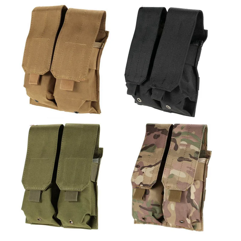 Bolsas tácticas dobles MOLLE para cargadores