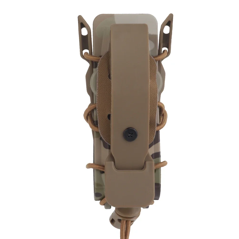 Porta cargadores MOLLE para pistola todo terreno con linterna - imagen 3