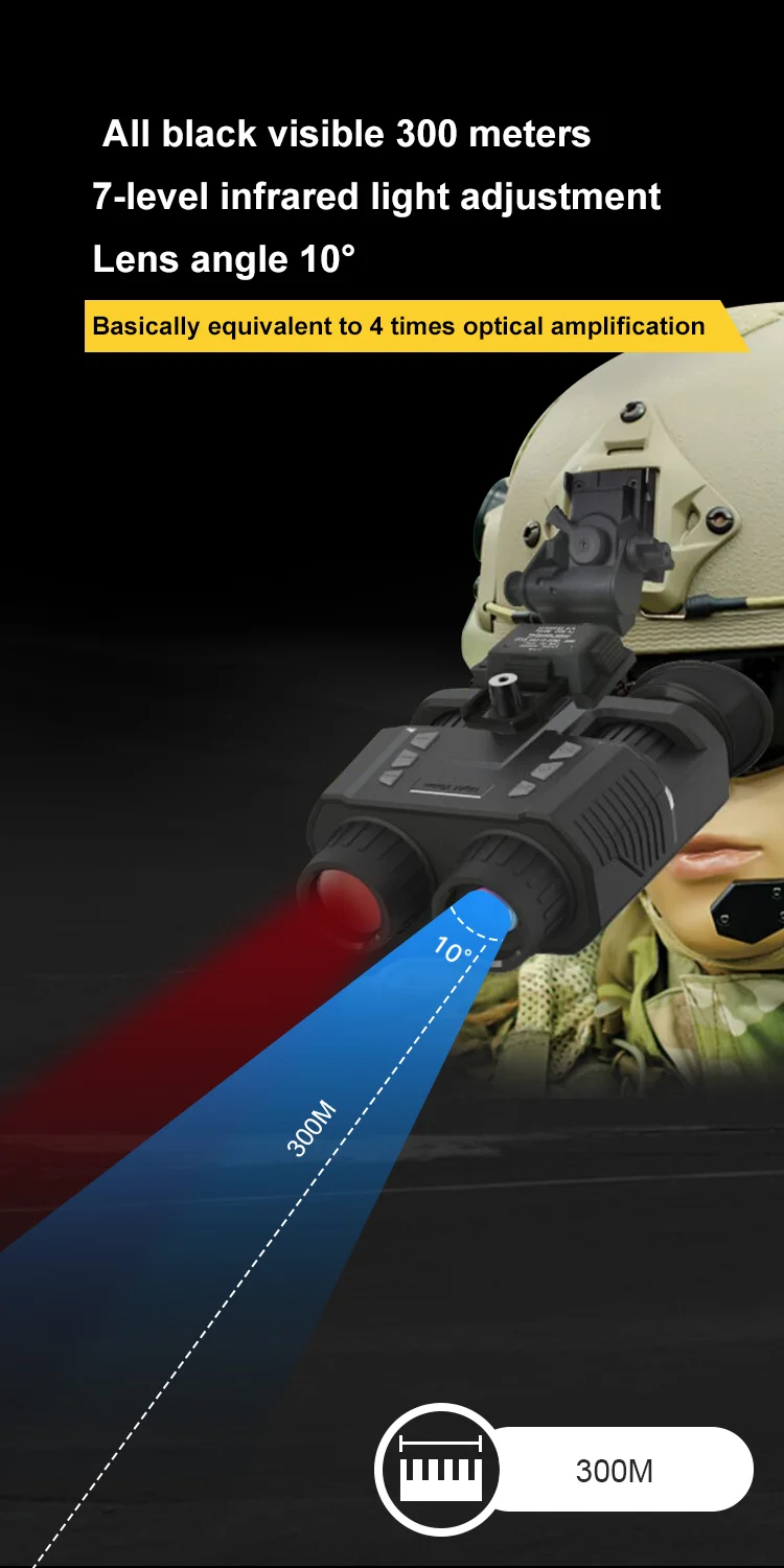 Vista binocular para observación prolongada