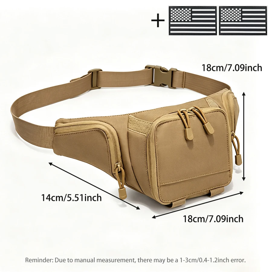 Riñonera ajustable multibolsillos para herramientas y actividades outdoor - imagen 3