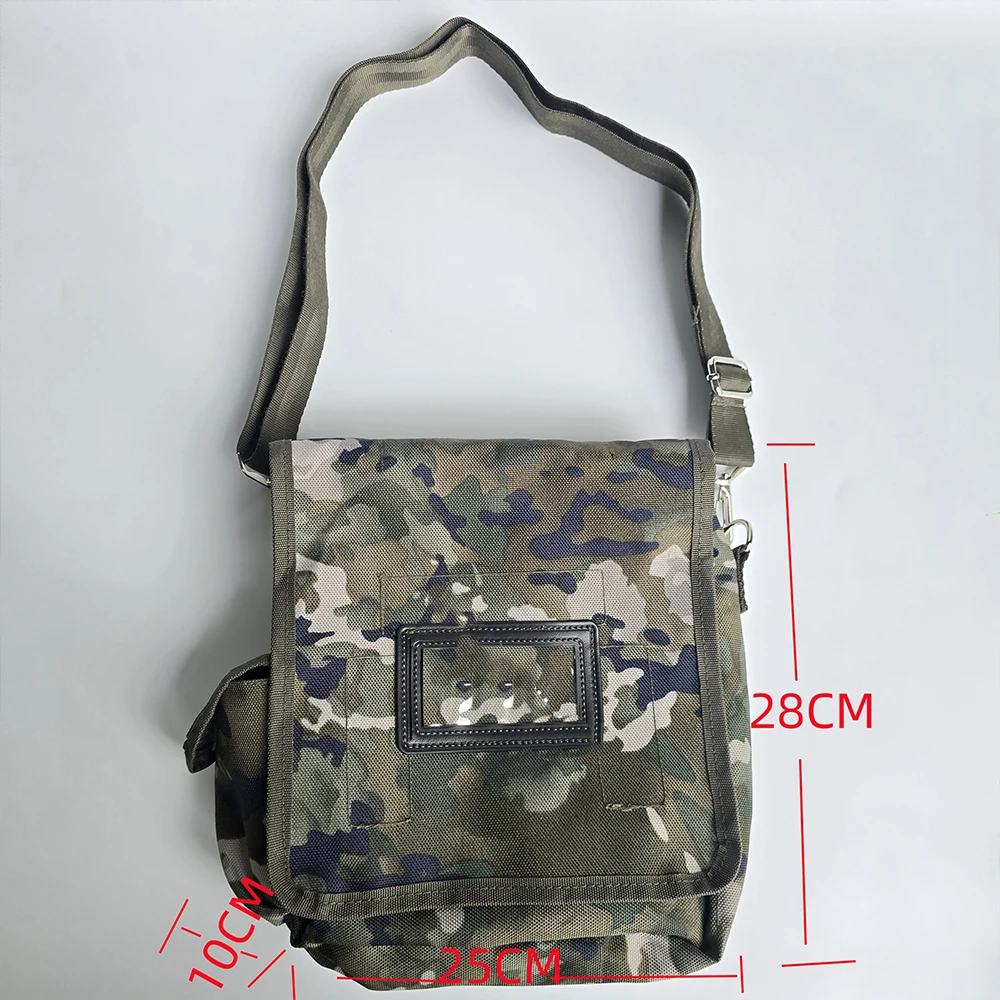 Bolsa táctica para máscara de gas camuflada, cruzada ajustable - imagen 5