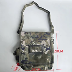 Bolsa táctica para máscara de gas camuflada, cruzada ajustable